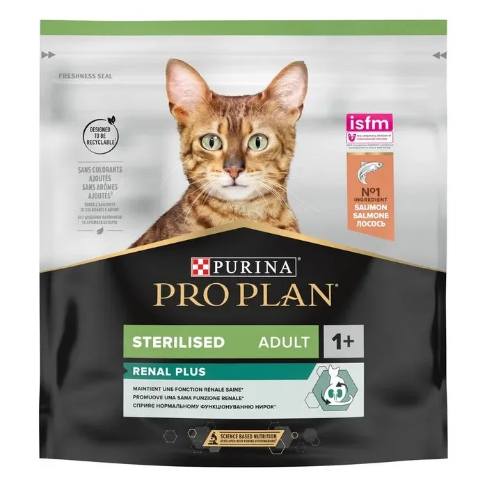 Purina Pro Plan Adult Sterilised Renal Plus ricco in salmone