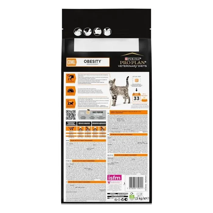 Purina Pro Plan Feline Veterinary Diets OM Obesity Management Online - immagine 3
