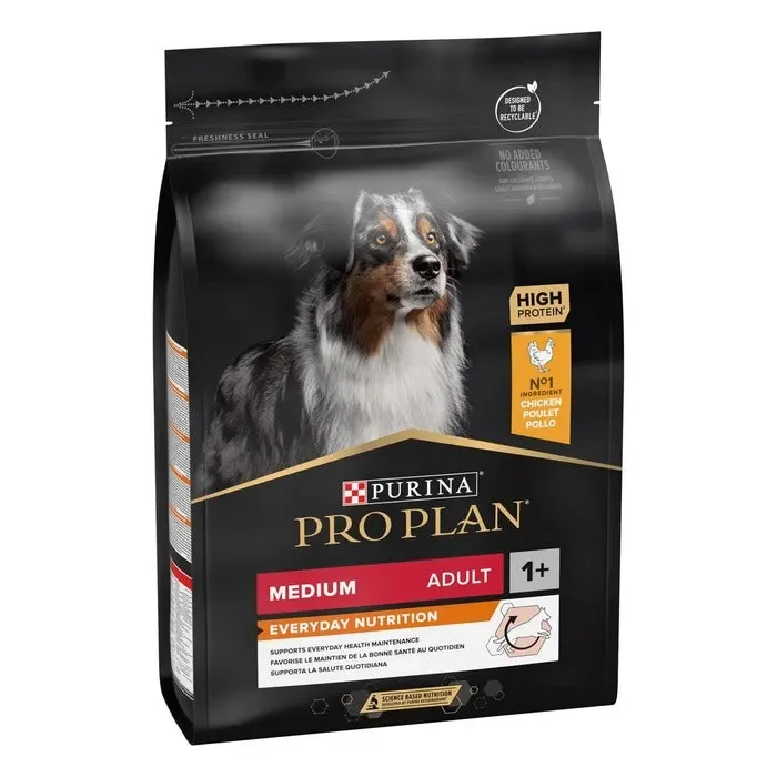 Purina Pro Plan Medium Adult Everyday Nutrition ricco in pollo Fornitura