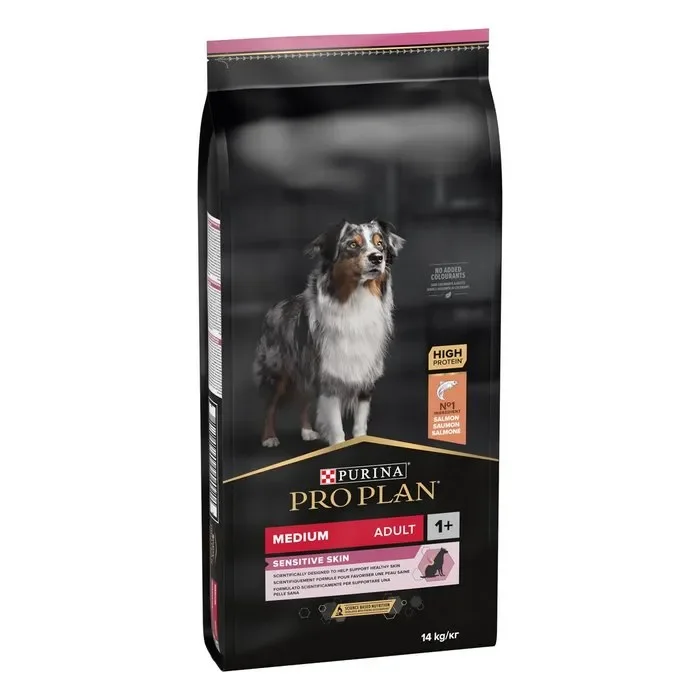 Purina Pro Plan Medium Adult Sensitive Skin ricco in salmone