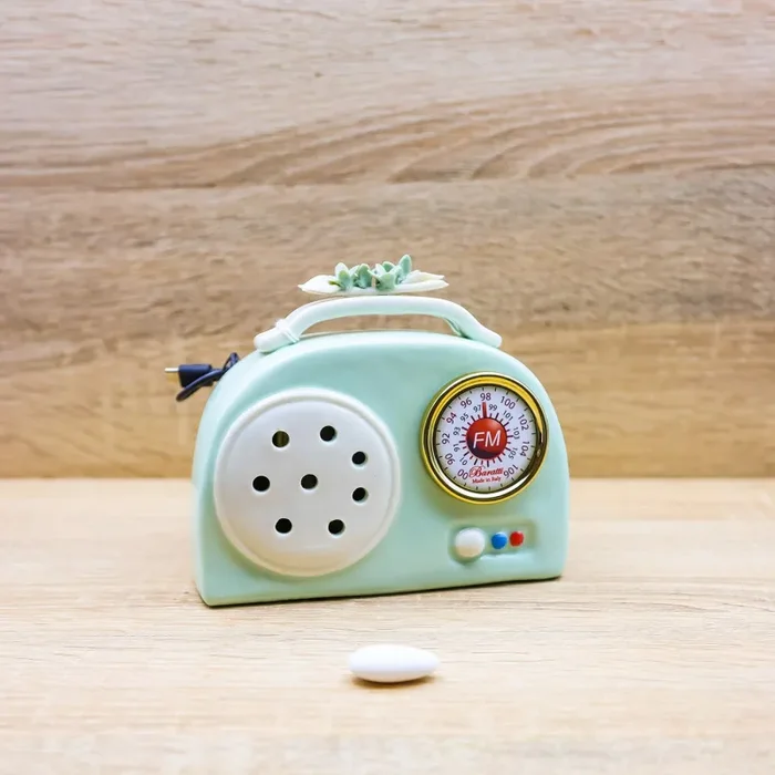 Radio Cassa Bluetooth Porcellana Tiffany