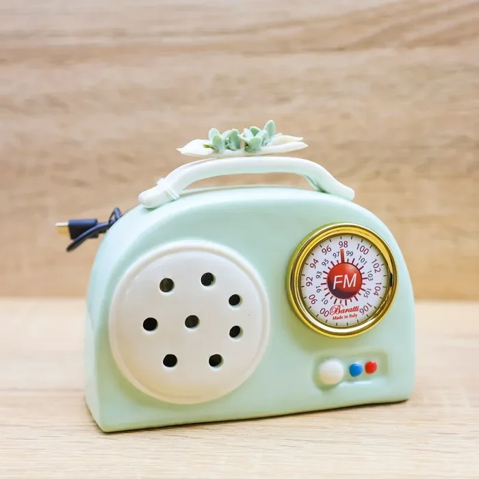 Radio Cassa Bluetooth Porcellana Tiffany - immagine 2