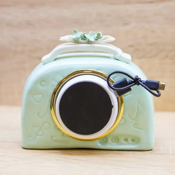 Radio Cassa Bluetooth Porcellana Tiffany - immagine 3