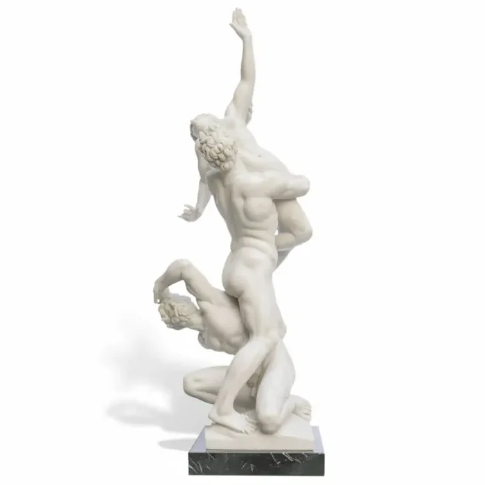 Ratto delle Sabine di Giambologna – Statua in marmo 68 cm - immagine 2
