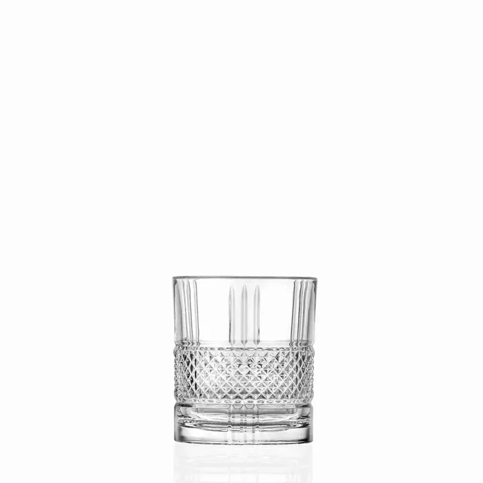 RCR Cristalleria Italiana Bicchiere Brillante – DOF – Tumbler Set da 6 Bicchieri in Vetro Cristallo