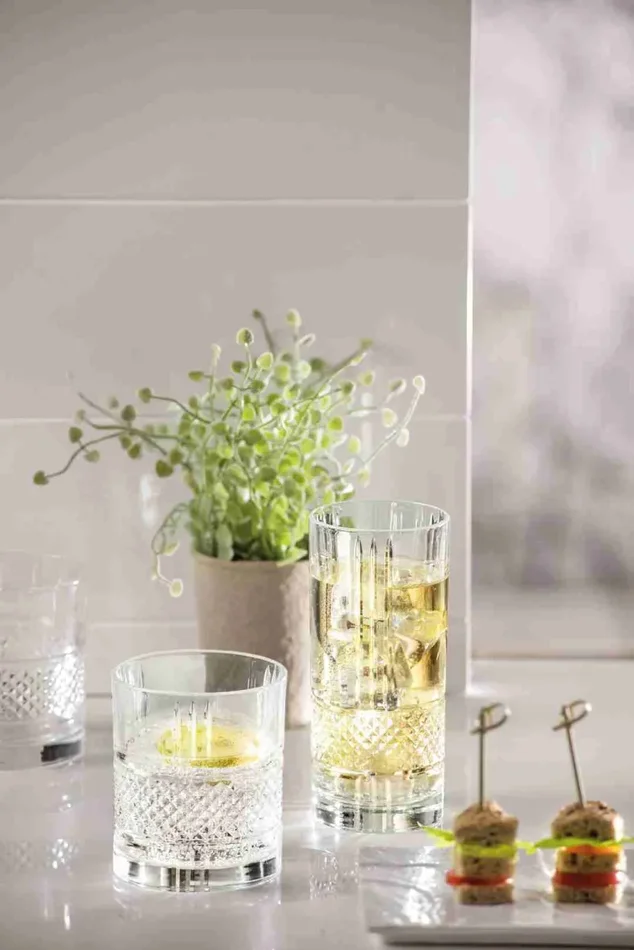 RCR Cristalleria Italiana Bicchiere Brillante – DOF – Tumbler Set da 6 Bicchieri in Vetro Cristallo - immagine 3