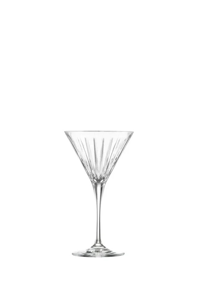 RCR Cristalleria Italiana Timeless – Set da 6 Calici Martini in Vetro Moda