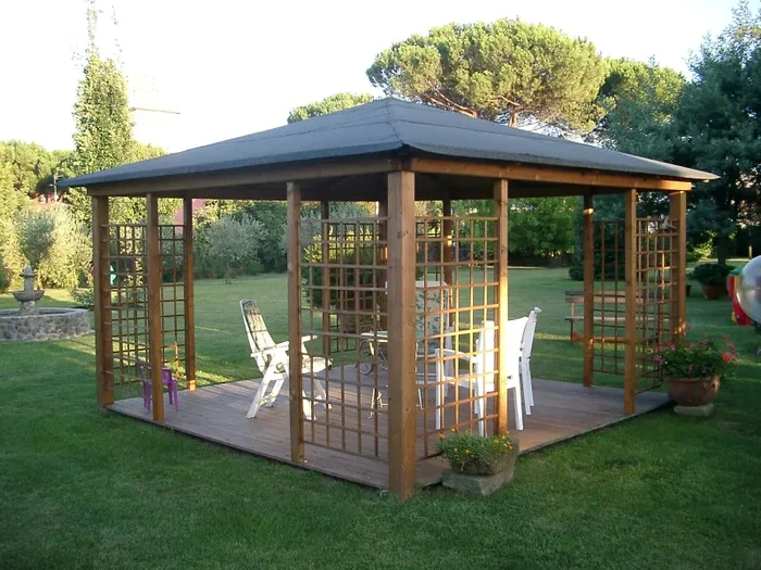 Realizzazione gazebo su misura