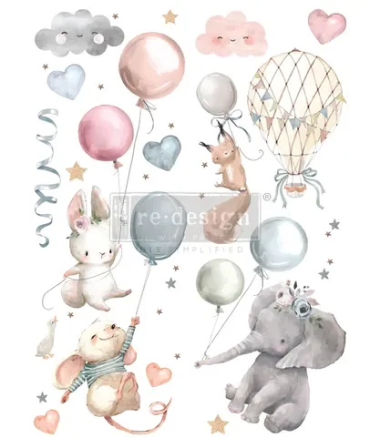 Redesign Décor Transfers® – Sweet Dreams – misura 60,96 cm x 88,90 cm Online