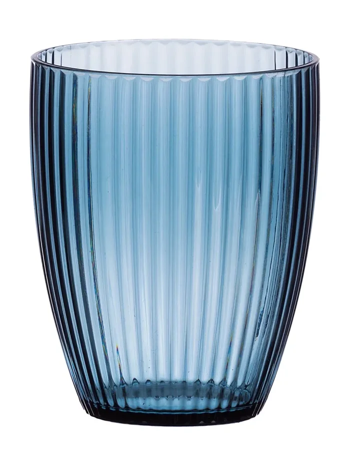 Regalo Italiano Bicchiere Plastica Pangar Ass. D 9 Cm H 11 Cm Grigio Blu o Porpora 1 Pz - immagine 3