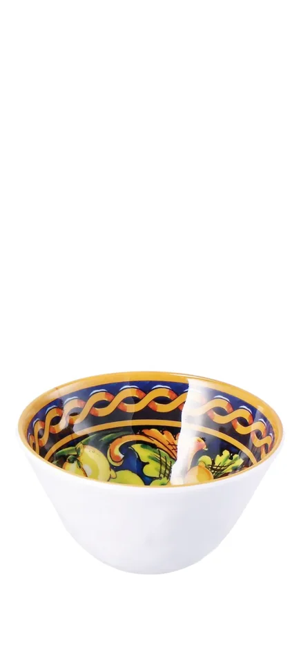 Regalo Italiano Ciotola Melamina Lemon D 11,5 Cm H 6 Cm Giallo