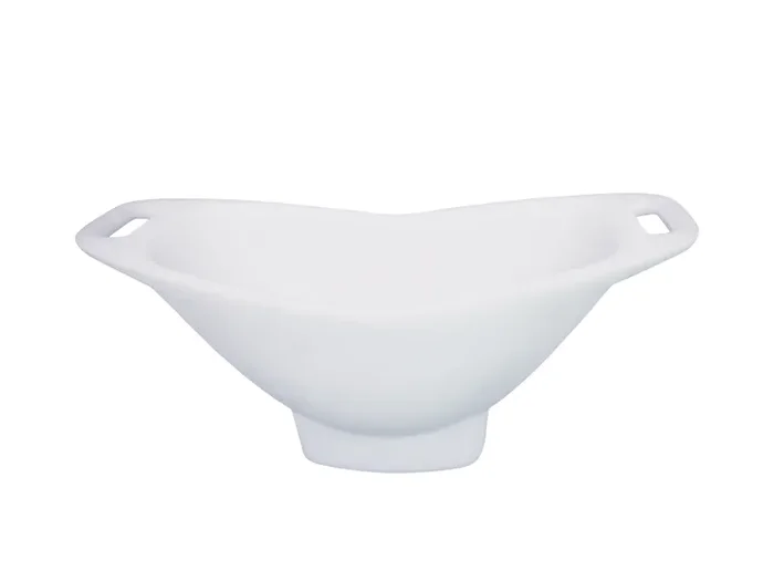 Regalo Italiano Contenitore Porta Ghiaccio con 6 Led H 29 x 64 x 27 Cm Bianco