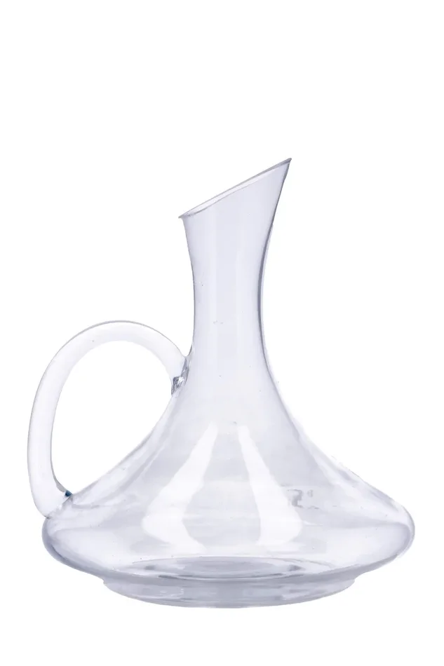 Regalo Italiano Decanter in Vetro Mathieu 1,5 Lt D 22 Cm H 23,5 Cm