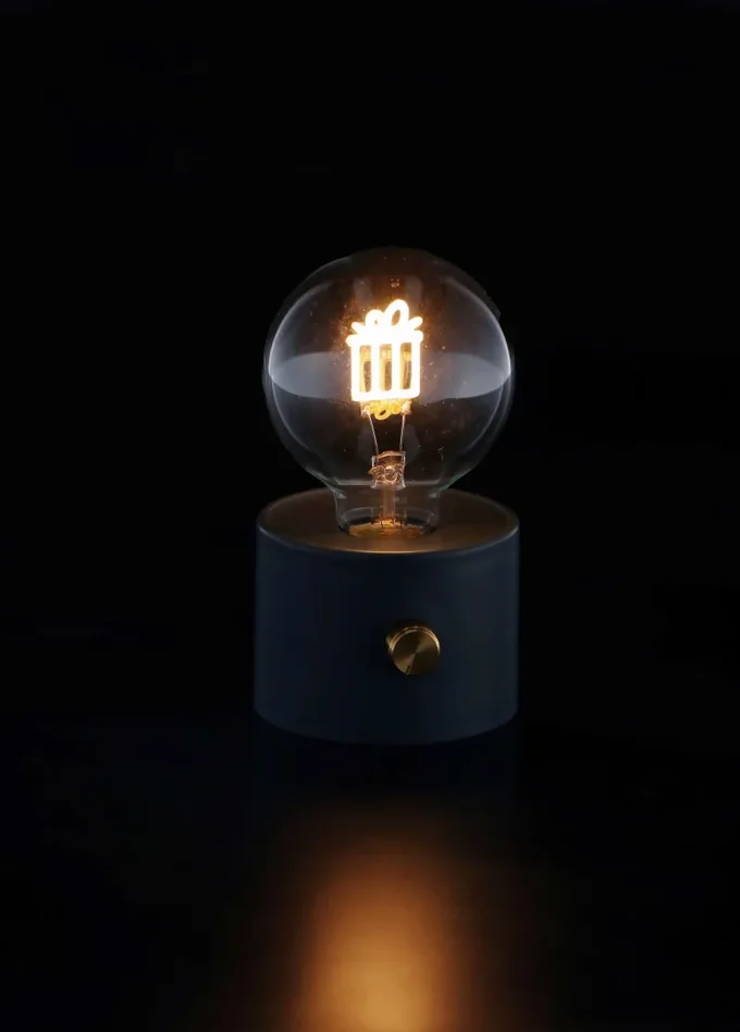 Regalo Italiano Lampada Led Decorazioni di Natale Ass. D 9 Cm H 16 Cm Multicolor 1 Pz - immagine 3