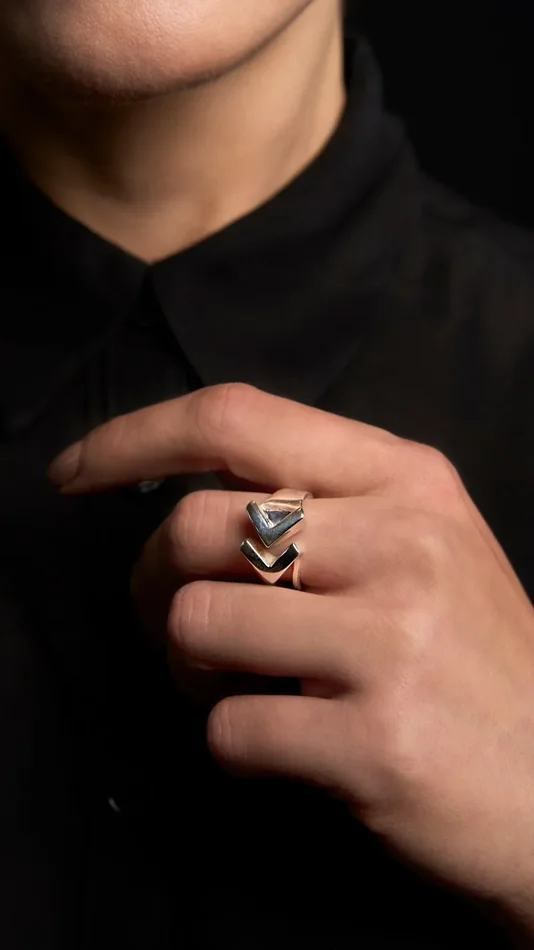 Rewind – Anello in argento 925 - immagine 3