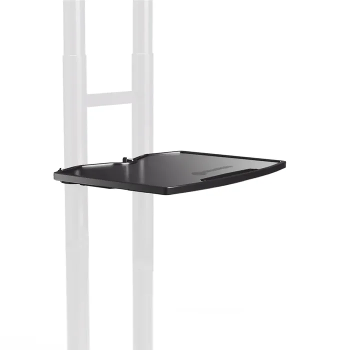 Ripiano aggiuntivo per piantana mobile TS1881 carico massimo 4,5 kg, nero, APT1881-B - immagine 2