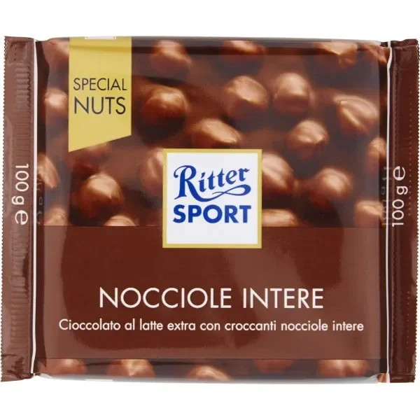 Ritter Sport Nocciole Intere 100 gr Sconti