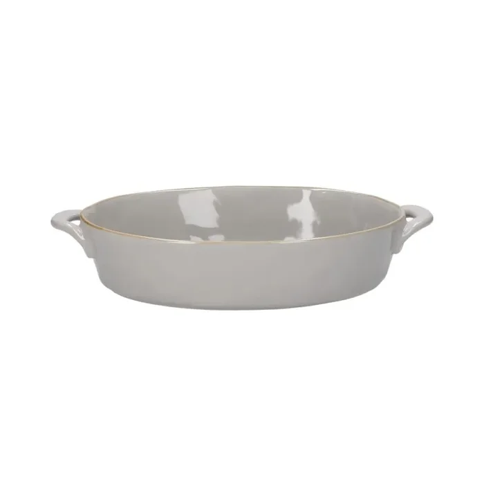 ROSE & TULIPANI Concerto Grigio Perla Teglia 37 x 21,7 x 7,5