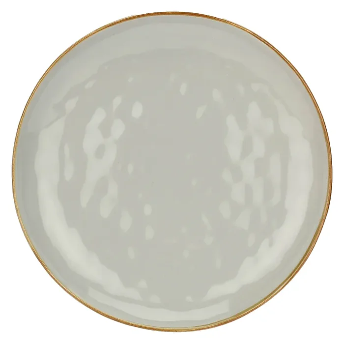 ROSE & TULIPANI Concerto Grigio Perla Vassoio Rotondo D 32 Cm