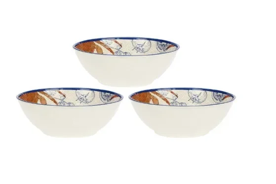 ROSE & TULIPANI Insalatiera Ocean Life Melamina D 36 Cm - immagine 3