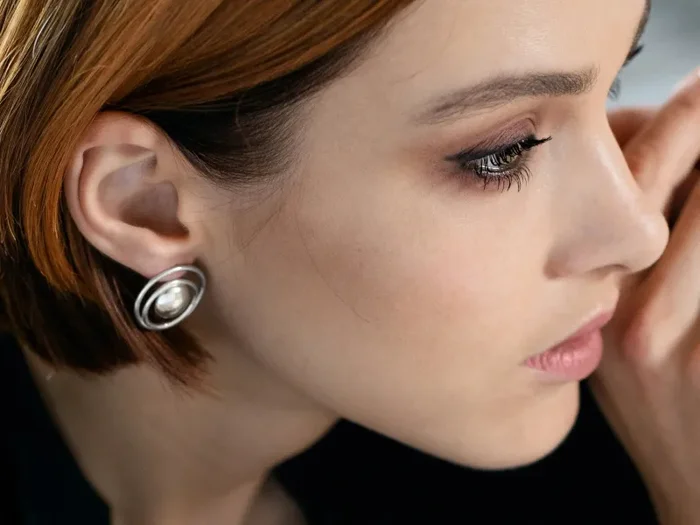 Rounding – Orecchini in argento 925 Moda