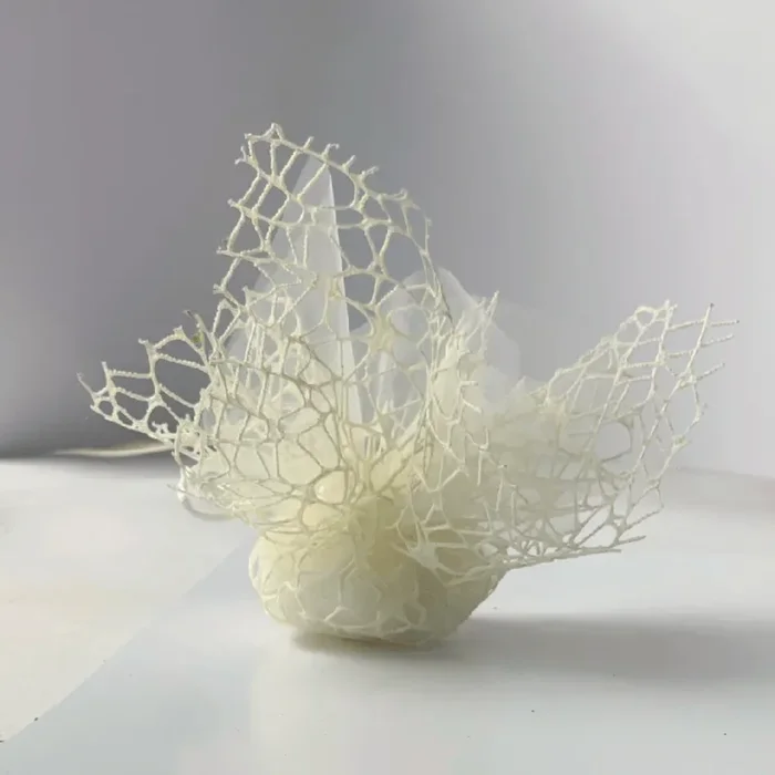 Sacchetti Portaconfetti Bomboniere Velo Rete tondo con Tulle Ecrù – 25 PZ OFFERTA