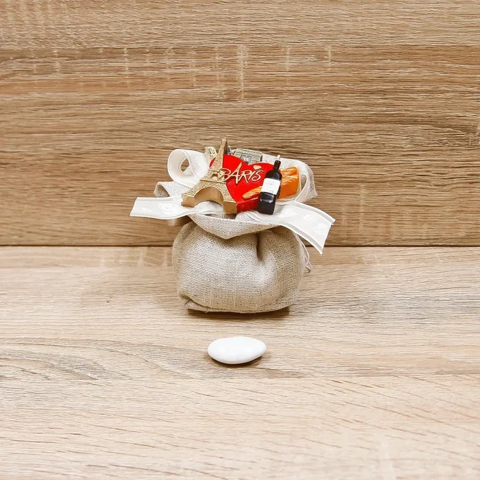 Sacchetto Beige con Magnete Parigi Linea Parigi Vendita online