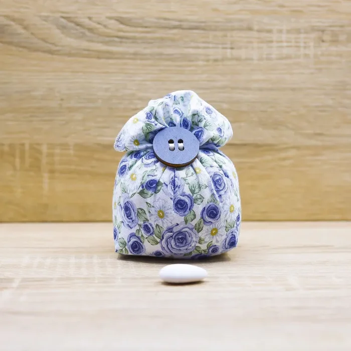 Sacchetto con decori di Rose e Sali Profumati Beccalli for Life