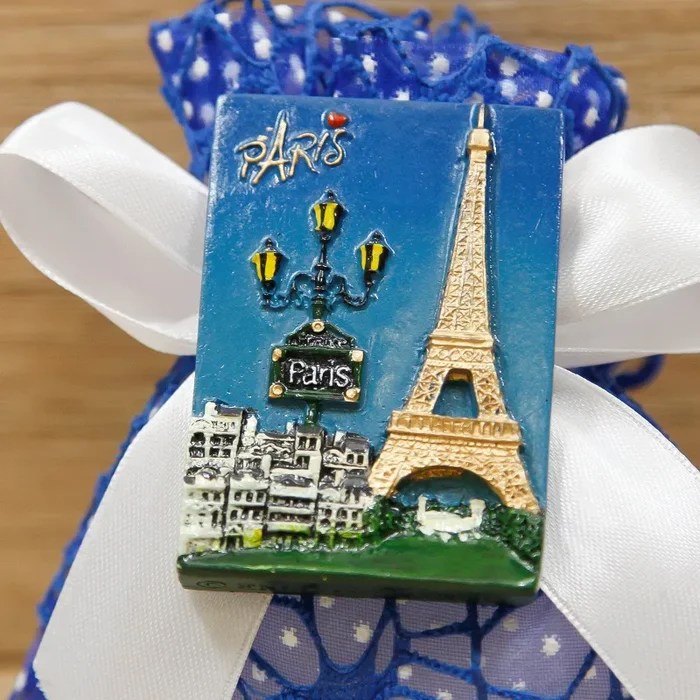 Sacchetto con Magnete Tour Eiffel Linea Parigi - immagine 2