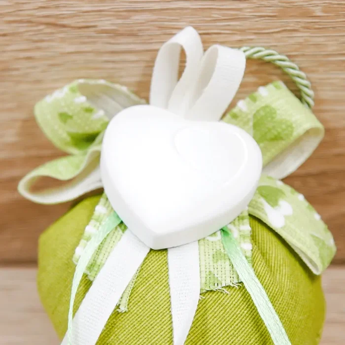Sacchetto Cuore Verde - immagine 2