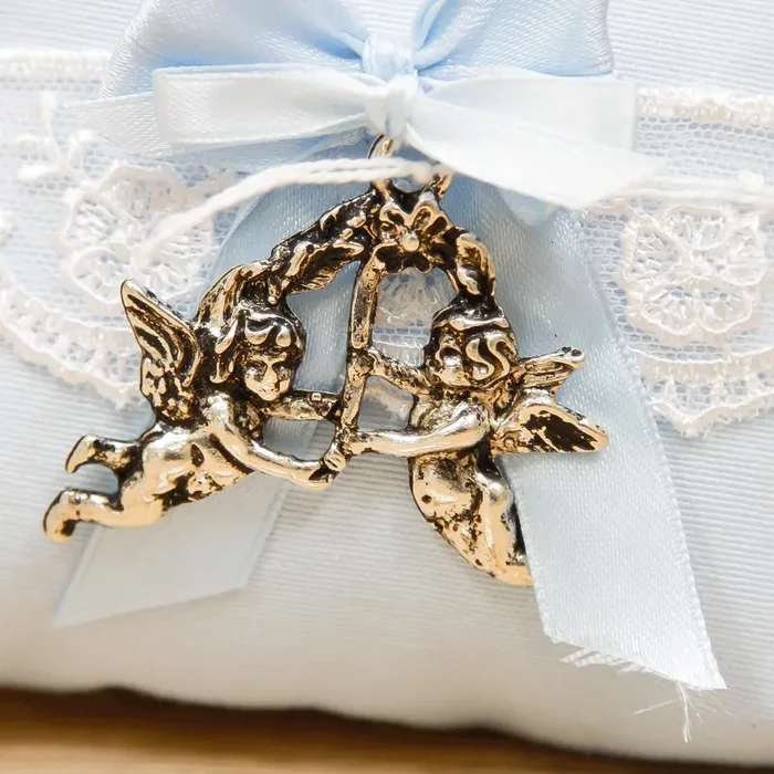 Sacchetto Cuscino con Ciondolo Angelo - immagine 2