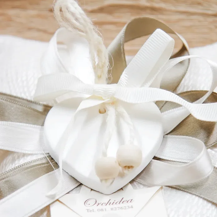 Sacchetto Cuscino con Gessetto Cuore - immagine 2