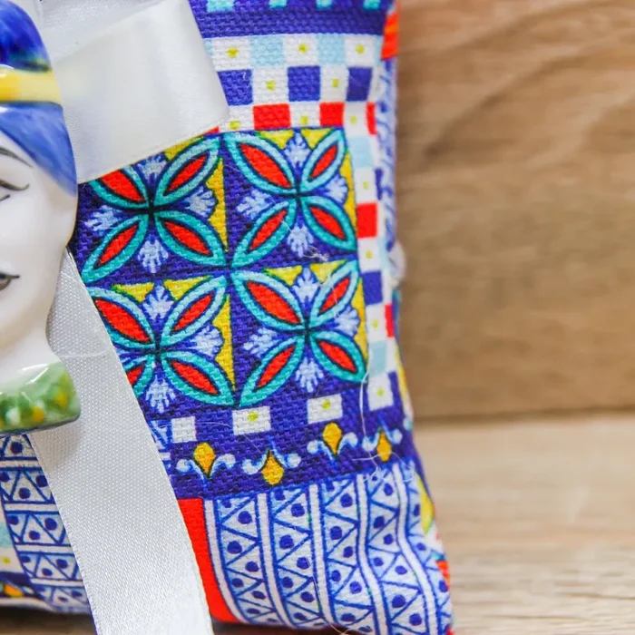 Sacchetto Cuscino con Testa di Moro - immagine 3