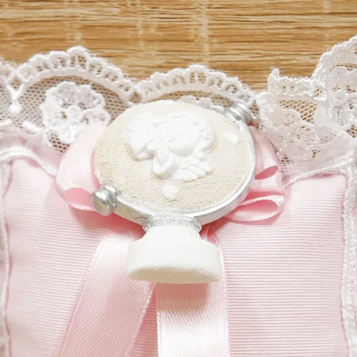 Sacchetto Cuscino Merletto con Magnete Mappamondo - immagine 2