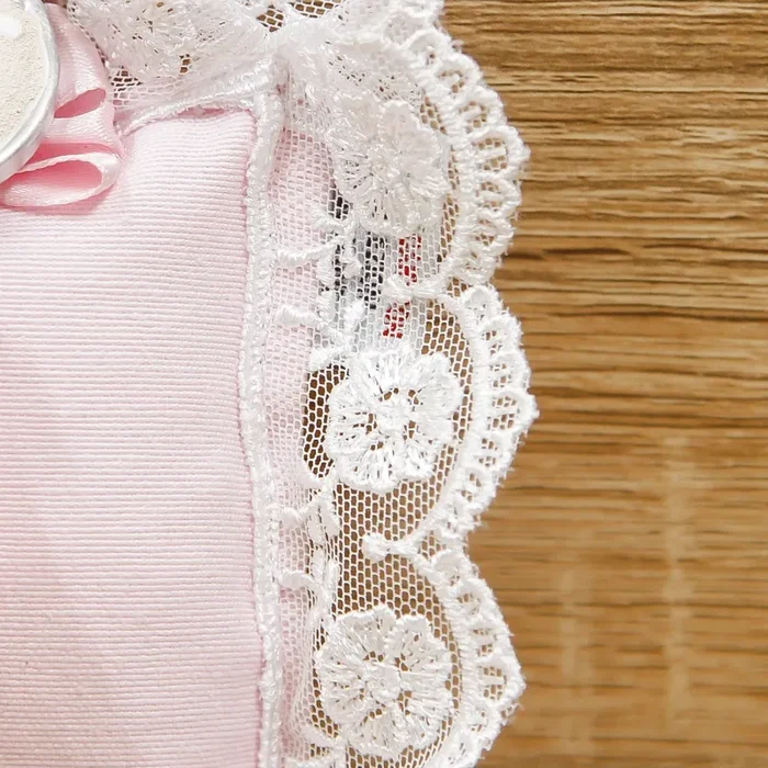 Sacchetto Cuscino Merletto con Magnete Mappamondo - immagine 3