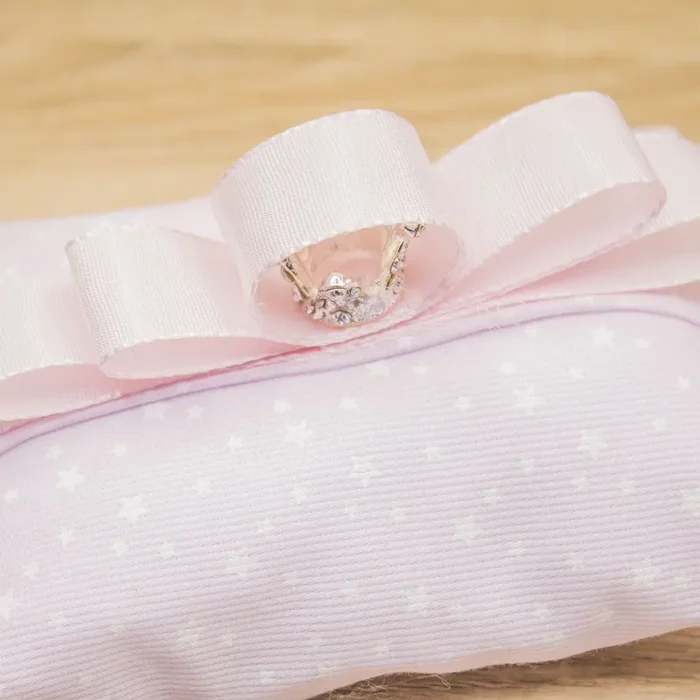 Sacchetto Cuscino Rosa con Corona - immagine 3