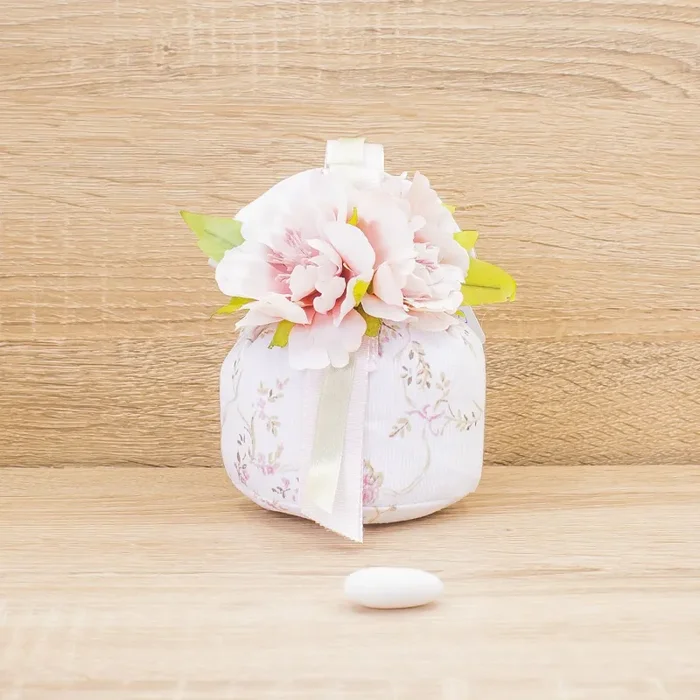 Sacchetto Floreale con Fiori Sali e Profumati Francesi La Vie en Rose