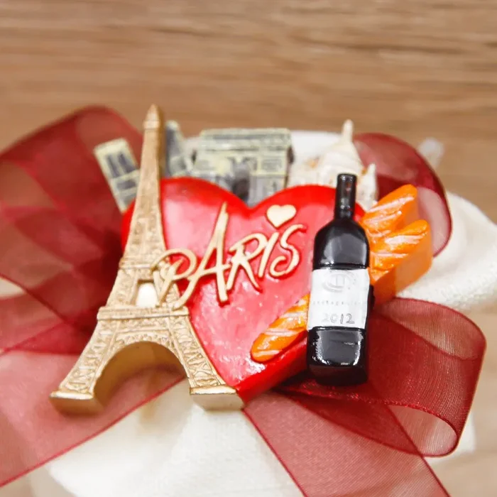 Sacchetto Panna con Magnete Parigi Linea Parigi In saldo - immagine 2