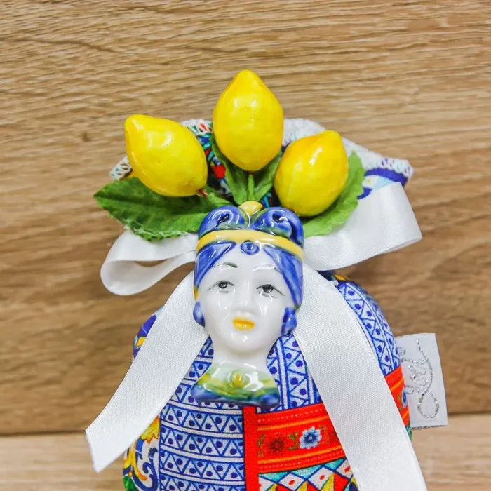 Sacchetto Piccolo Decori con Testa Moro Donna - immagine 2