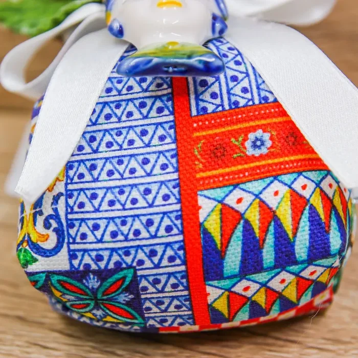 Sacchetto Piccolo Decori con Testa Moro Donna - immagine 3