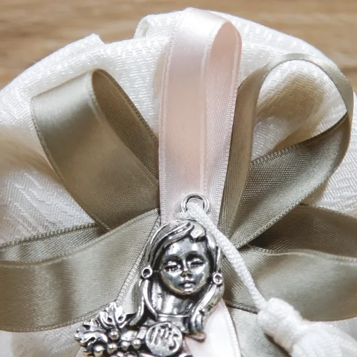 Sacchetto Puffo con Ciondolo Simbolo della Comunione Vendita calda - immagine 3