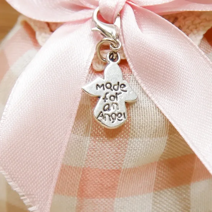 Sacchetto Quadri con Ciondolo Angelo - immagine 3