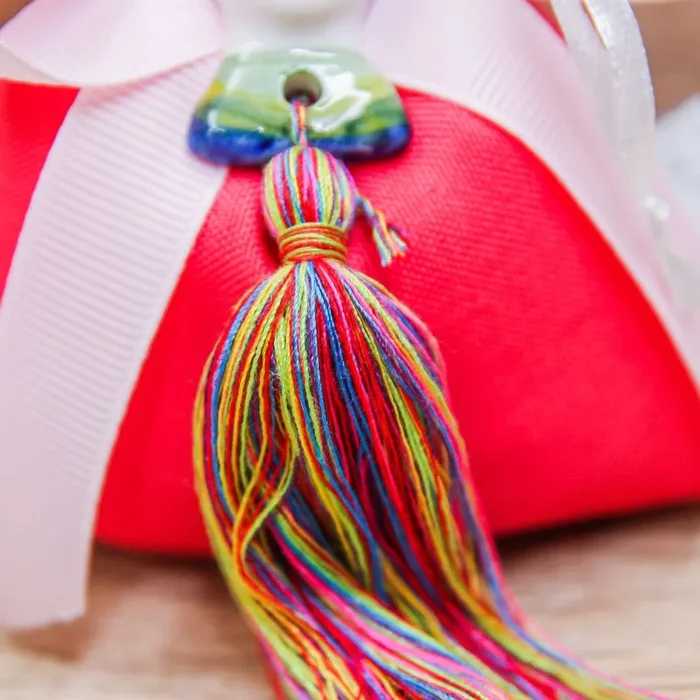 Sacchetto Rosa con Testa Moro Donna Online ora - immagine 3