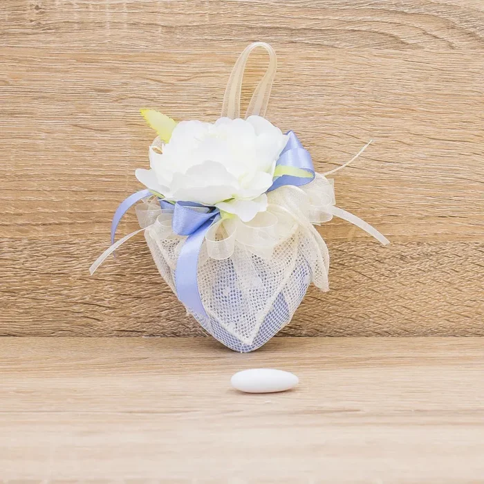 Sacchetto Sapone Profumato Cuore Lavagna La Vie en Rose