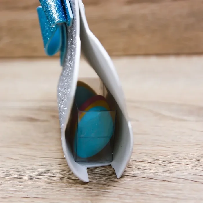 Sacchetto Stella Glitter Argento In saldo - immagine 3