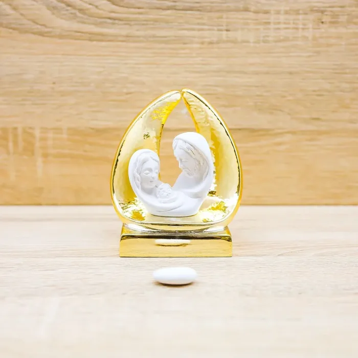 Sacra Famiglia Base Oro Lully Argenti Moda