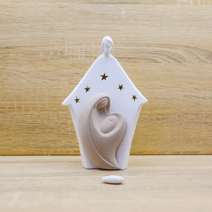 Sacra Famiglia Led Natività Mandorle by Paben Online