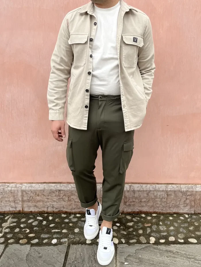 SAHARIANA BULL DENIM CON RICAMI - immagine 2