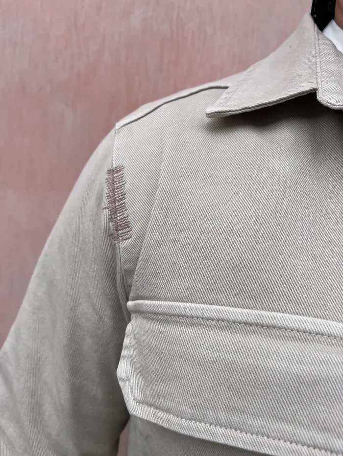 SAHARIANA BULL DENIM CON RICAMI - immagine 3