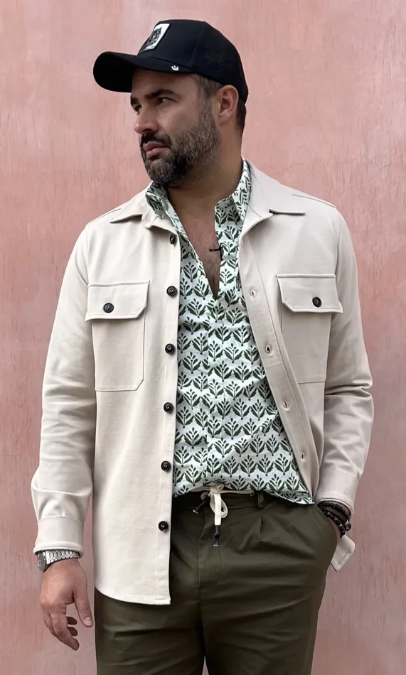 SAHARIANA PUNTO STOFFA Vendita calda